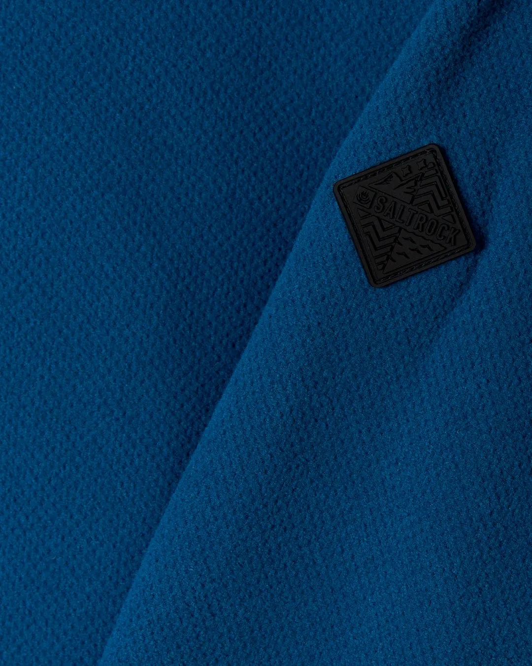 Theo - Mens 1/4 Neck Fleece - Blue