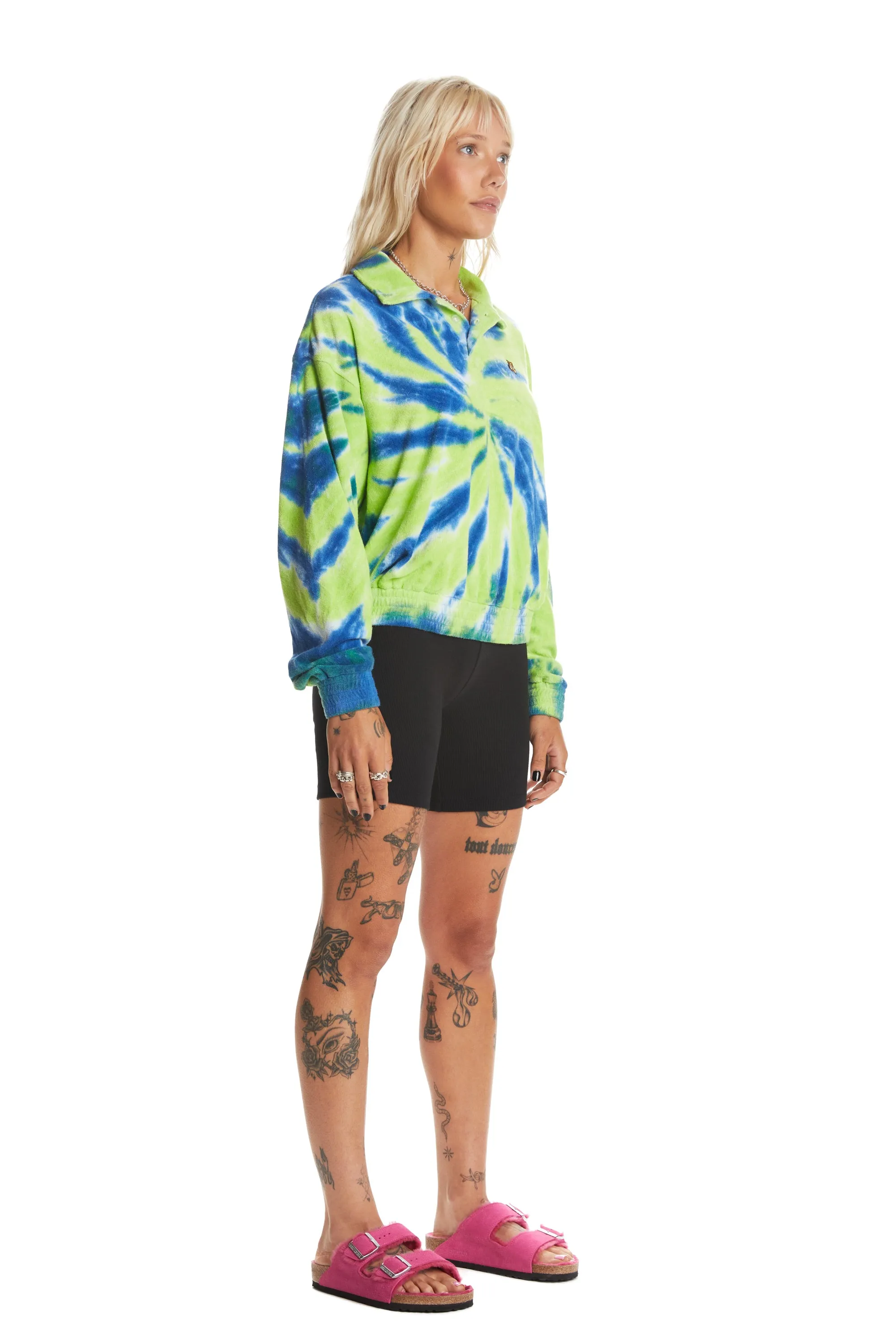 Tie Dye Terry Sweatshirt