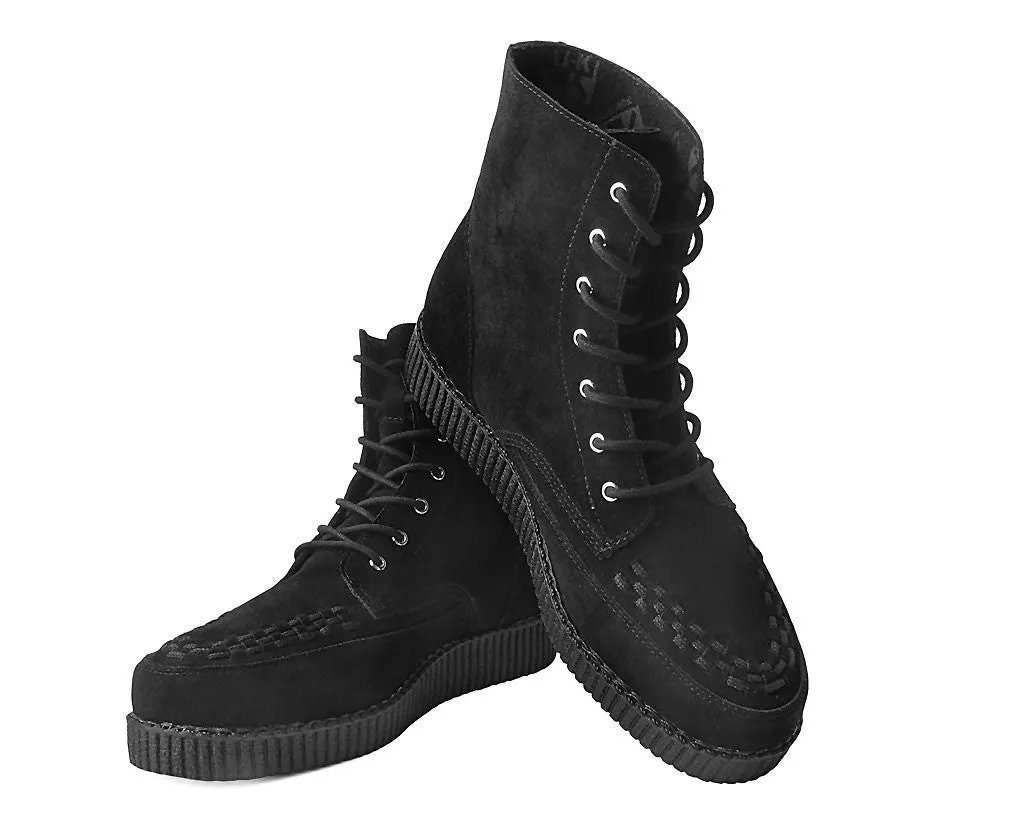 T.U.K BLACK SUEDE 7 EYE VIVA II BOOT