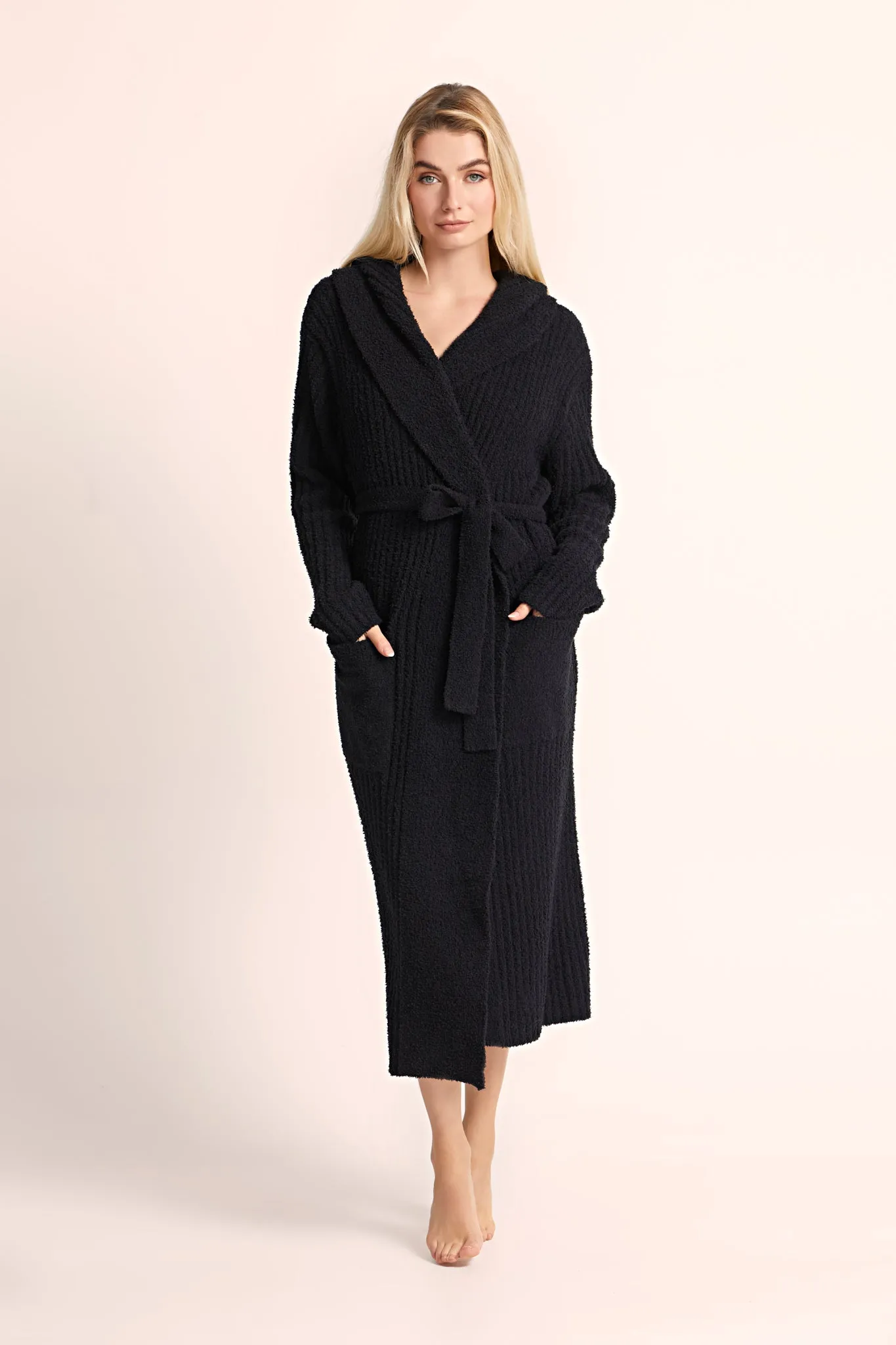 Ultimate Unisex Luxe Robe - Black