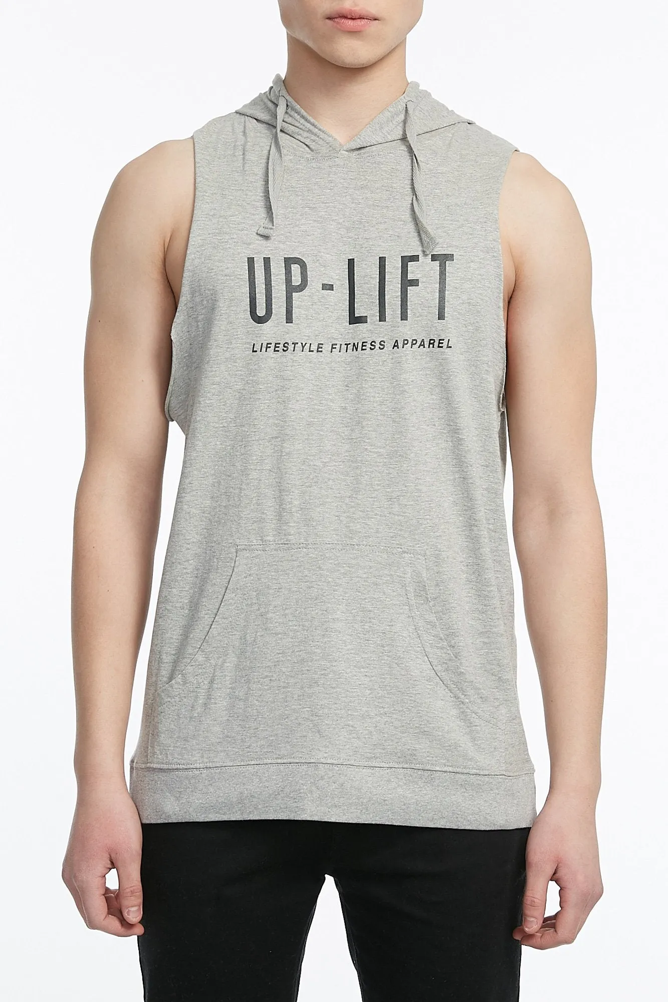 UP-Lift Guys Sleeveless Drawstring Hoodie