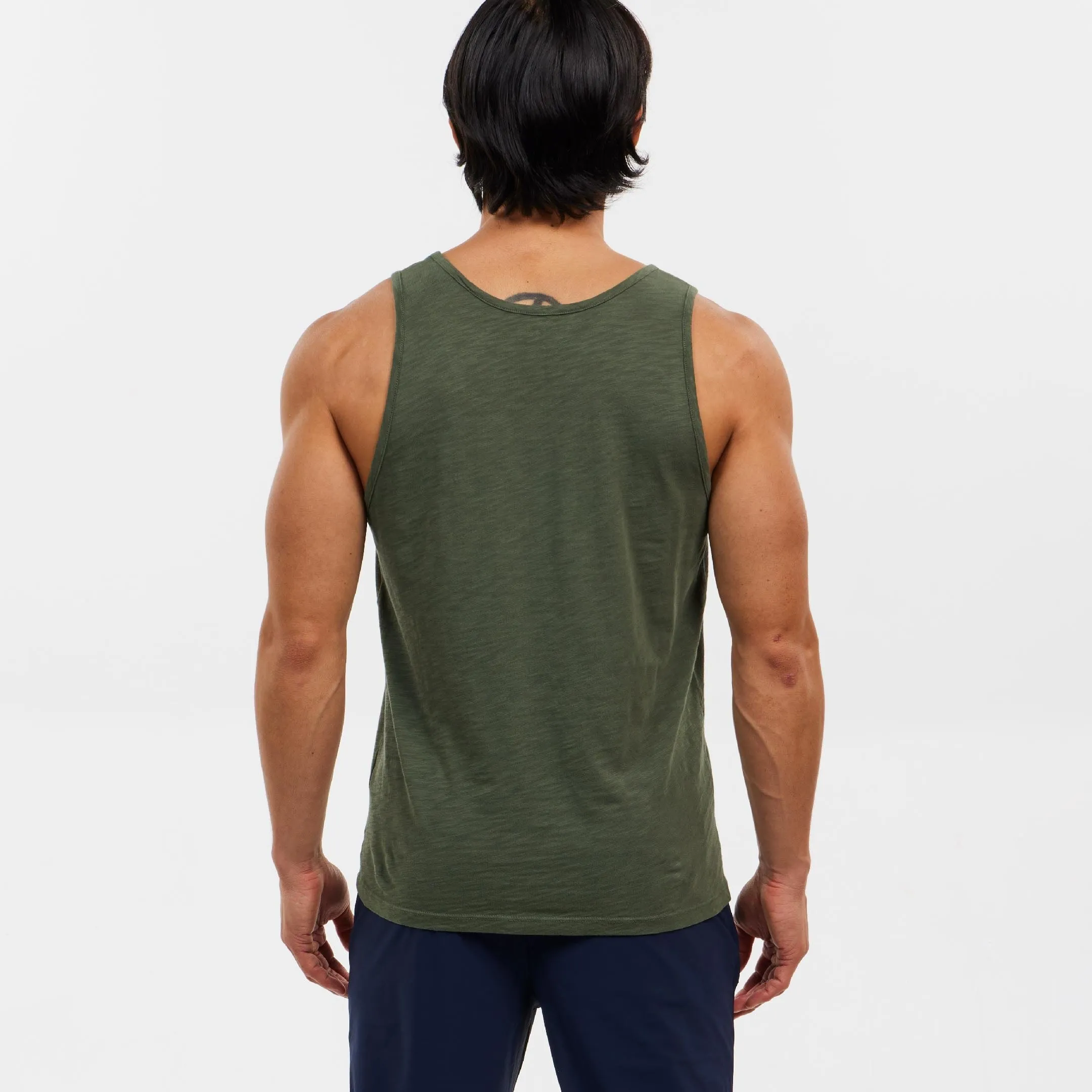 Washed Green Lightweight Tank