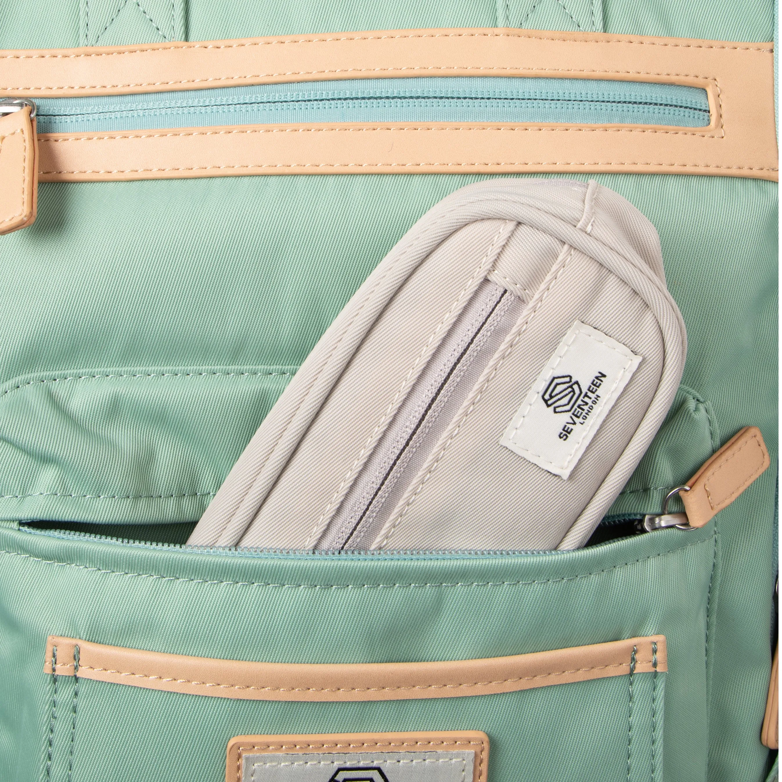 Wimbledon Backpack - Pastel Green