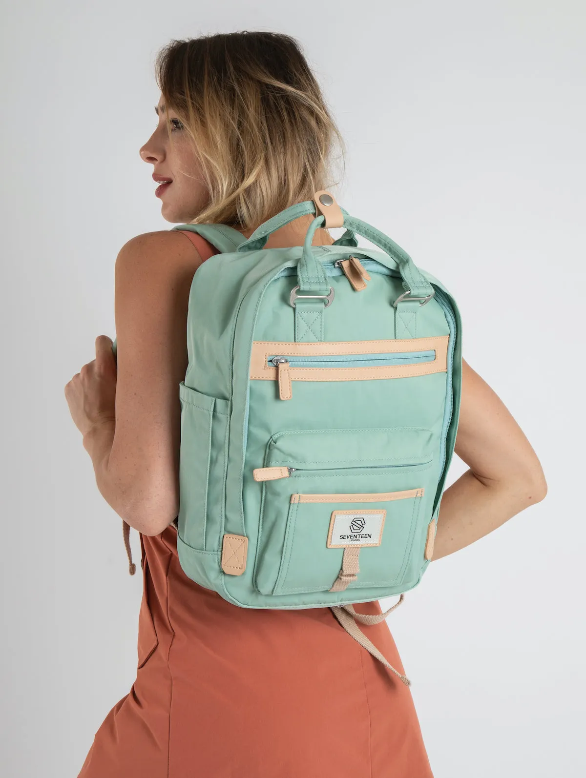 Wimbledon Backpack - Pastel Green