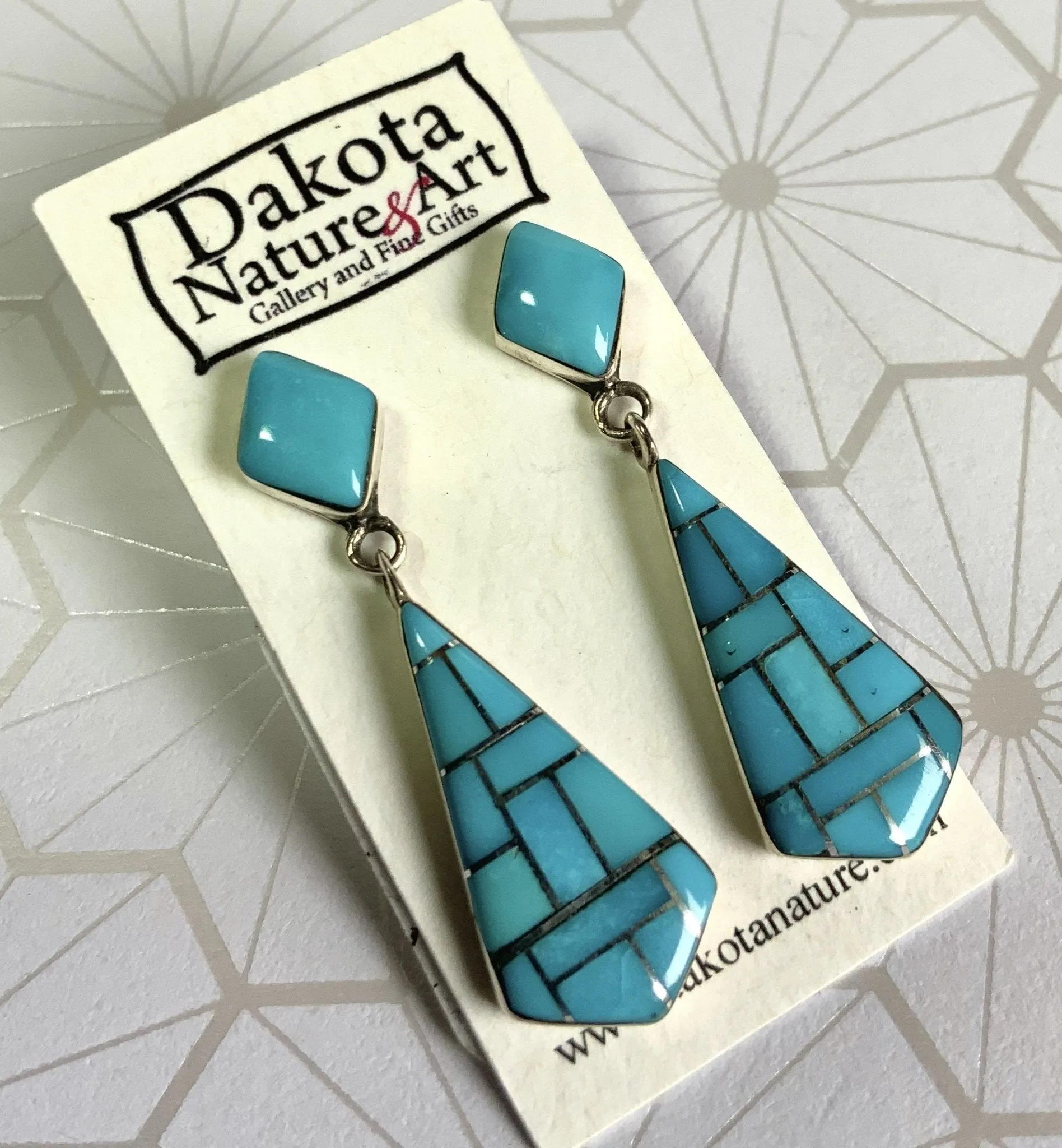 Wishes Come True Sleeping Beauty Turquoise Earrings