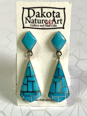 Wishes Come True Sleeping Beauty Turquoise Earrings