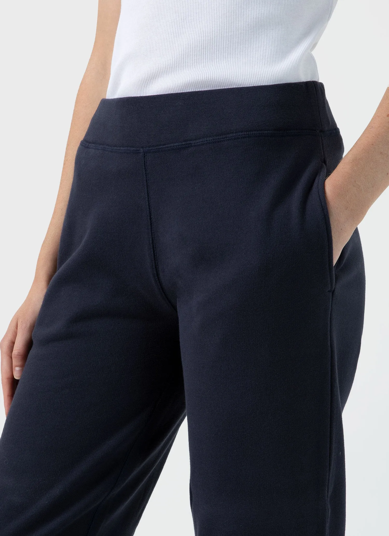 Women's Relaxed Sweatpants in Navy