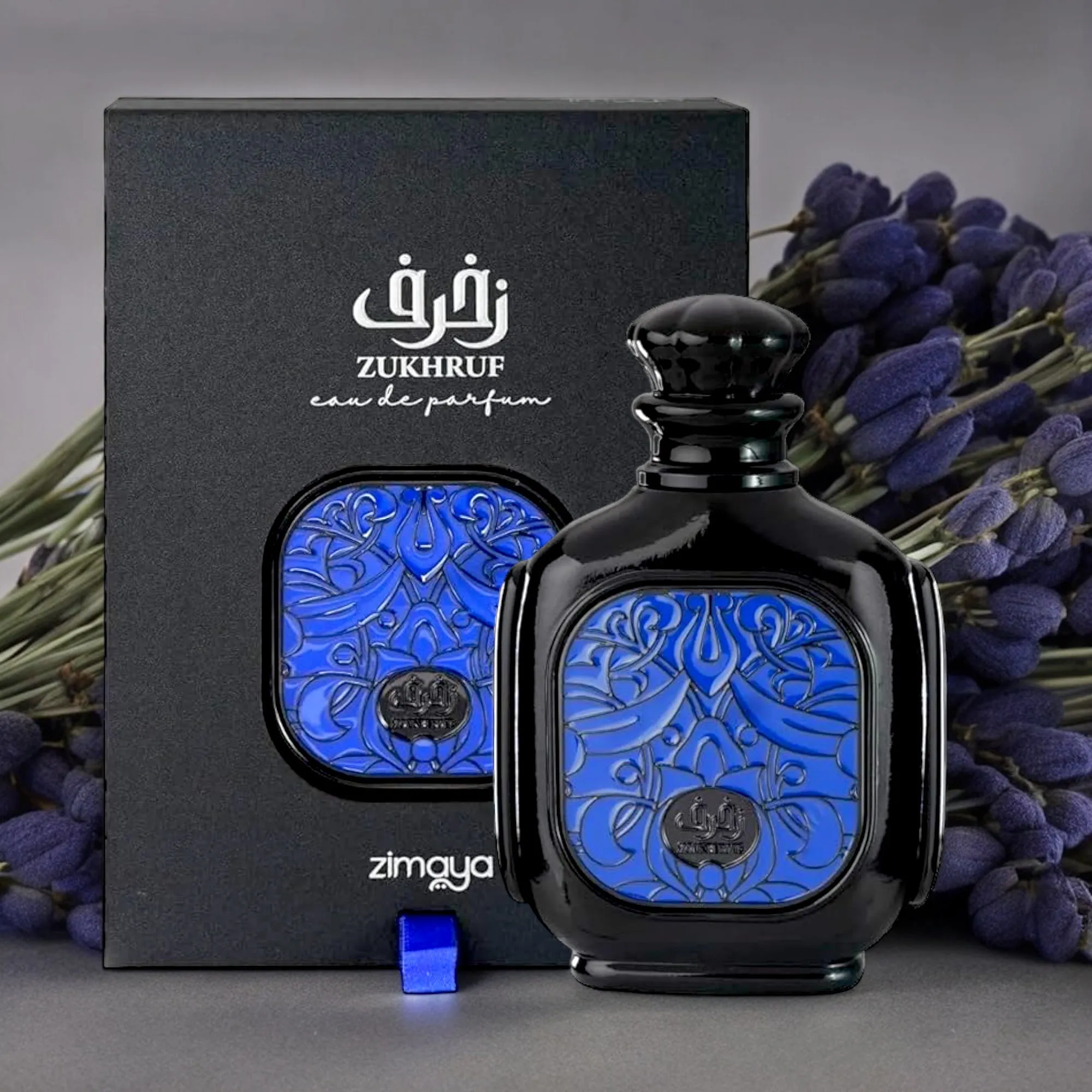 Zukhruf Black by Zimaya Eau de Parfum 3.4 oz Unisex